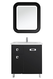 Водолей Зеркало "Арнелла 80" черное – фотография-4